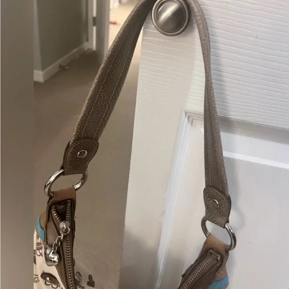 Kathy Van Zeeland Logo Print Shoulder Bag | Y2K - Picture 6 of 6